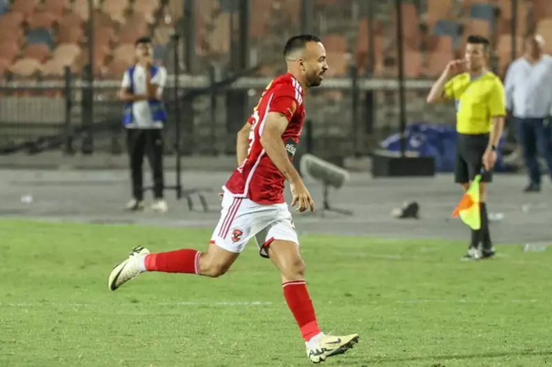 محمد مجدي أفشة لاعب الأهلي